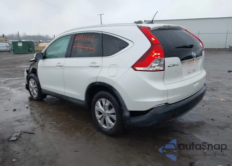 2014 Honda Cr-V Ex-L z USA, uszkodzony, nr VIN 5J6RM3H71EL016108
